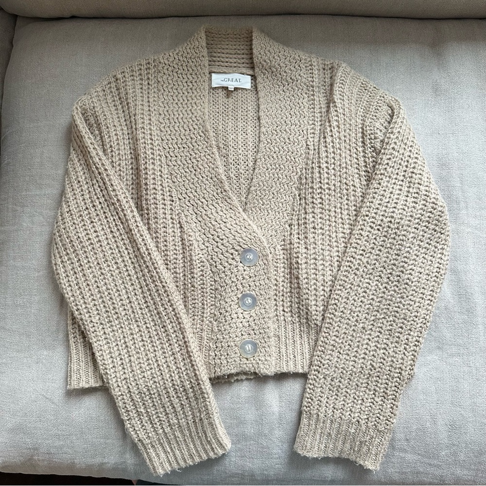 The Great Cropped Cardigan